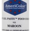 AmeriColor Food Coloring, Maroon Soft Gel Paste, 4.5 Ounce