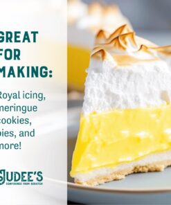 Judee’s Complete Meringue Powder Mix 11.4 oz - Great for Baking and Decorating - No Preservatives - Gluten-Free and Nut-Free - Make Meringue Cookies, Pies, Frosting, and Royal Icing 11.4 Ounce (Pack of 1) 21 71MWTBkeXBL