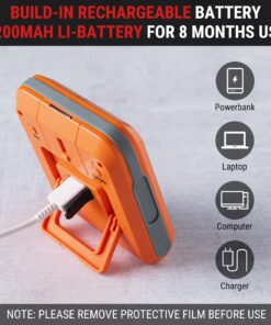 ThermoPro Wireless Meat Thermometer of 650FT for Smoker Oven, Bluetooth Grill Thermometer with Dual Probes, Smart Rechargeable BBQ thermometer for Cooking Turkey Fish Beef 2 Probes 29 71MWVpPTVRL