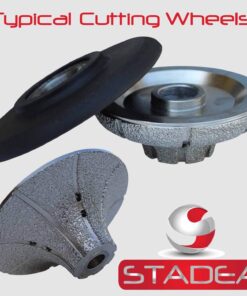 Diamond Profile Wheel 3/8 inch Radius - Demi Half Bullnose B10 Router Bit for Marble Stone Granite Edges by STADEA 24 71MWnjqTHlL