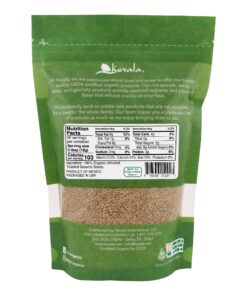 Kevala Organic Toasted Sesame Seeds, 2 Pound, Unhulled 2 Pound (Pack of 1) 10 71MX1KIS8OL