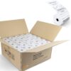TK Thermal King, (50 Rolls) 3 1/8" 230' feet White Thermal Paper Cash Register POS Receipt, Fits All Credit Card Terminal Great For POS Station Credit Card Terminals Credit Card Machine Paper White 50 Rolls 3-1/8" x 230' 23 71MX3I9GXcL