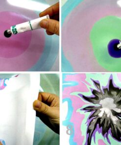 New Water Marbling Paint 12 Colors Tube Set / 12ml Marble kit 15 71MXAFZoyL