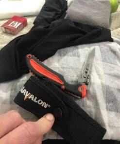 Gerber Gear Vital Pocket Folder with Replacement Blades - 2.8" Exchange-A-Blade - Camping and Survival Knife - Orange Hunting Knife & Exchangeable Blades 24 71MXAw1CHGL