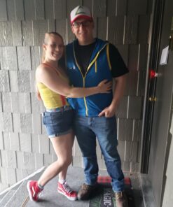 Pokémon Ash Ketchum Embroidered Unisex-Adult Hat Cap -One-Size Red/White 35 71MYQo0BTQL