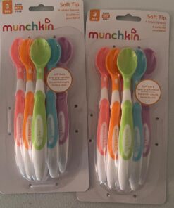 Munchkin® Soft Tip™ Infant Spoons, 12 Count (Pack of 1) 26 71MZWqLmXRL