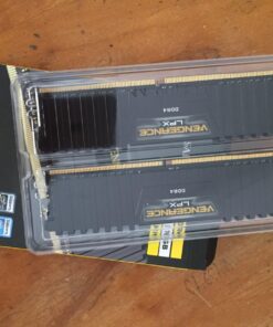 Corsair Vengeance LPX 16GB (2x8GB) DDR4 DRAM 2666MHz (PC4-21300) C16 Memory Kit - Black 16GB Kit (2x8GB) 36 71MZXq8UyUL