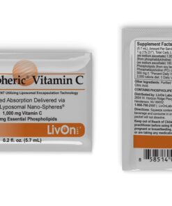 LivOn Laboratories Lypo–Spheric Vitamin C – 2 Cartons (60 Packets) – 1,000 mg Vitamin C & 1,000 mg Essential Phospholipids Per Packet – Liposome Encapsulated for Improved Absorption – 100% Non–GMO Unflavored 30 Count (Pack of 2) 13 71MZwHLdfcL
