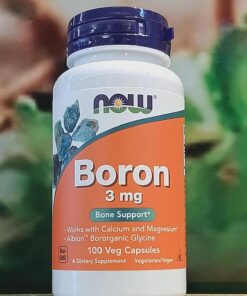 NOW Supplements, Boron 3 mg (Bororganic Glycine), Structural Support*, 250 Veg Capsules 250 Count (Pack of 1) 19 71MaI yUBoL