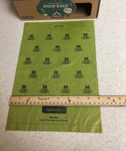 Pogi’s Dog Poop Bags - 500 Unscented Doggie Poop Bags for Yards - Leak-Proof Dog Waste Bags - Ultra Thick, Extra Large Poop Bags for Dogs & Cats (Single Large Roll) 500 Count (Pack of 1) 31 71MaI131JBL