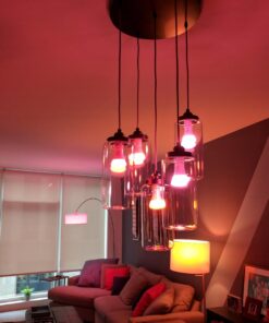 Philips Hue White and Color Ambiance A19 60W Equivalent Dimmable LED Smart Bulb (1 Bulb Compatible with Amazon Alexa Apple HomeKit and Google Assistant) 50 71MaqXi1RlL