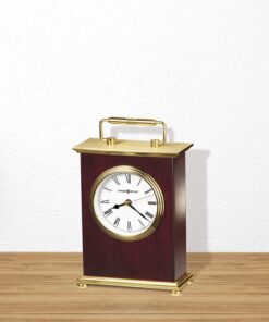 Howard Miller Rosewood Bracket Table Clock 613-528 – Brushed Brass with Quartz Movement 5 71MbAFov06L