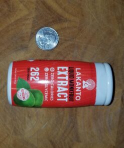 Lakanto Liquid Monk Fruit Extract Drops - Zero Calorie, Zero Sugar, Keto Drink Sweetener, Sugar Substitute, On the Go, Tea, Coffee, Water, Smoothies, Other Drinks (Original - 1.76 fl oz - Pack of 1) Original 1.76 Fl Oz (Pack of 1) 20 71MbKGFxffL