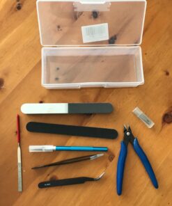 Rustark 9Pcs Gundam Model Tools Kit Hobby Building Tools Craft Set for Basic Model Building, Repairing and Fixing 27 71MbVHjlY6L