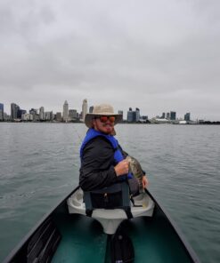 GCI Outdoor SitBacker Adjustable Canoe Seat with Back Support Hunter Green 46 71McKfWzyXL