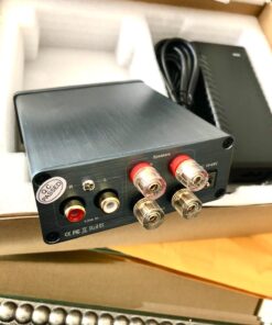 Fosi Audio V1.0G 2 Channel Class D Mini Stereo Amplifier for Home Speakers TPA3116 50W x 2 with Power Supply 43 71McSQBwO0L