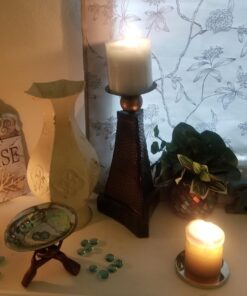 New Age Smudges & Herbs® 5 - 6 inches Premium Natural Abalone Shell &Wooden Stand~ Smudging, Cleansing Home, Meditation, Incense Holder, Home Décor, 100% Natural & Sustainable. 60 71McXtZgqsL 2