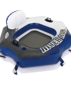 Alternative view of Intex River Run Single Person Inflatable Connecting Lounge Tube 2 Pack