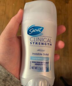 Secret Clinical Strength Antiperspirant and Deodorant for Women Invisible Solid Completely Clean 2.6 Oz 2.6 Ounce (Pack of 1) 26 71Md69kRSyL 1