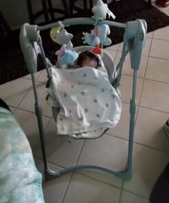 Graco® Slim Spaces™ Compact Baby Swing, Reign 18 71MdaVCPAL