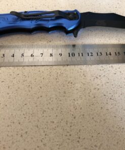 Master Collection Assisted Opening Rescue Tactical Pocket Folding Collection Knife Outdoor Survival Camping Hunting w/ Dragon Design - Blue 19 71MeEtaBL9L