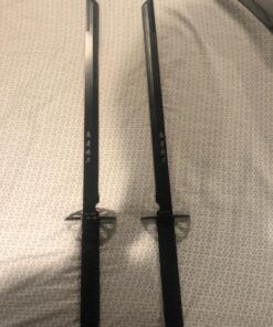 BladesUSA HK-6183 Twin Ninja Swords, Two-Piece Set, Black, 28-Inch Overall 21 71Mef4IGskL