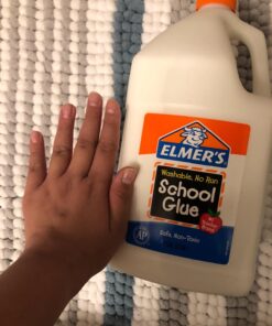 Elmer's Liquid School Glue, Washable, 1 Gallon, 1 Count - Great for Making Slime 1-Count 28 71MeoQMLbZL