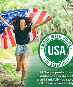 Zazzee Myo-Inositol Capsules, 2000 mg per Serving, 120 Vegan Capsules, Ideal Dosage for 40:1 Ratio, 100% Vegetarian, Hormone Balance & Healthy Ovarian Function Support, All-Natural and Non-GMO 26 71MfCgnoCfL