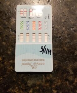 10 Pack Easy@Home 5 Panel Instant Drug Test Kits - Testing Marijuana (THC), COC, OPI 2000, AMP, BZO - Urine Dip Drug Testing - #EDOAP-754 10 Count (Pack of 1) 20 71MffNxfEPL