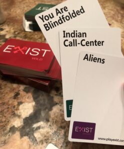 Exist The Hilarious Party Card Game That's Trying to Kill You Group Game Nights and Parties, Pre Game Icebreaker 24 71MflYNBx5L