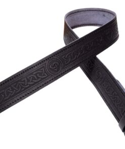 Leather Kilt Belt Celtic Twist Desgin Scottish Highland Accessories Black Medium 7 71MggzWIrTL