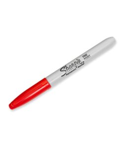 SHARPIE 30002 Fine Point Permanent Marker, Marks On Paper and Plastic, Resist Fading and Water, AP Certified, Red Color, Pack Of 12 Markers Orange 9 71MhEmscAxL