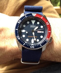 Seiko Divers Automatic Deep Blue Dial Mens Watch SKX009K1 32 71MhOPdSNBL