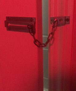 Defender Security U 10304 Chain Door Guard – Door Chain Lock for Door and Home Security, 3-5/16 In., Solid Brass Construction with a Satin Nickel Finish (Single Pack) 20 71MheTEAWhL