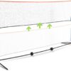 JOOLA HIT MIT Adjustable Height Portable Badminton Net Set - Competition Multi Sport Indoor or Outdoor Net for Playing Pickleball, Kids Volleyball, Soccer Tennis, Lawn Tennis - Easy and Fast Assembly 10 FT 7 71MiBGQe2L