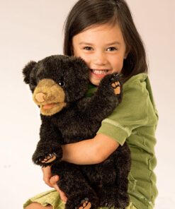 Folkmanis Black Cub Bear Hand Puppet, Multi-Colored, 1 ea 6 71MibjfNhL