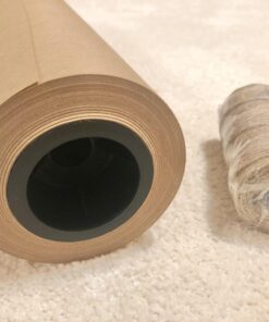 YRYM HT Brown Kraft Butcher Paper Roll - Natural Food Grade Brown Wrapping Paper for BBQ Briskets, Smoking & Wrapping Meats, 18inch x 2100inch (176 ft) - Unbleached Unwaxed and Uncoated Kraft Butcher Paper 001 31 71MjRKNv4iL