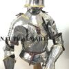 NauticalMart Medieval Reenactment Suit of Armor Breastplate with Helmet Adult Costume 45 71MjpnkqHeL
