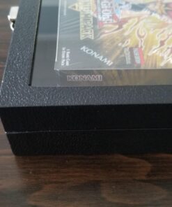 Novel Box Half-Size Glass Top Black Leatherette Metal Clasp Jewelry Display Case 8.25X7.25X2 + Custom NB Pouch Half-Size: 8.25X7.25X2 10 71MkHppCyL