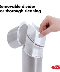 OXO Good Grips Stainless Steel Toothbrush Organizer 9.75 Inch 26 71MkuMu4KuL