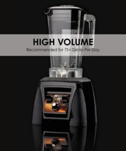 Waring Commercial MX1200XTX 3.5 HP Blender with Variable Speed Dial Controls and a 64 oz. BPA Free Copolyester Container, 120V, 5-15 Phase Plug 64 Ounce Copolyester Container Jar 17 71MlM3 0jiL