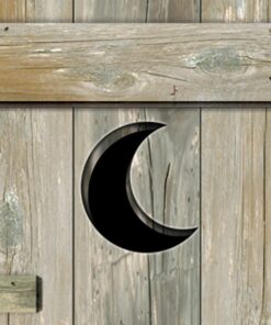 Outhouse Door Cover Party Accessory (1 count) (1/Pkg) 1 Outhouse 19 71MlNso6L