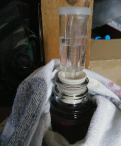 FastRack Drilled Rubber Stopper (10 - 3 pieces) Solid Rubber Stopper Bungs for use with Fermentation Airlock Durable Carboy Bung Tapered Bung for Corking Home Brewing Glass Carboys. 19 71MlWYGiLAL