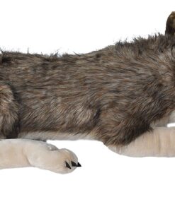 Wild Republic Jumbo Wolf Plush, Giant Stuffed Animal, Plush Toy, Gifts for Kids, 30 Inches Single 34 71MmOQfqolL