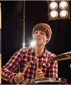 Drum Sticks 5A Wood Tip Drumstick (2 Pair Maple) 21 71MmawncxSL