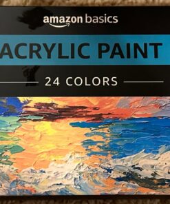 Amazon Basics Acrylic Paint Tubes, 24 Colors 55 71MmwVjk53L
