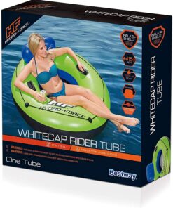 Alternative view of Bestway CoolerZ Luxury 47-Inch Tube Swimming Pool Float, 2-Pack
