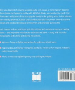 500 Quilt Blocks: Quilt Block Inspiration for Advanced and Beginner Sewists with Four-Color Photographs, Cutting Diagrams, and Sewing Instructions (500...crafts) 7 71MnERiJ0IL