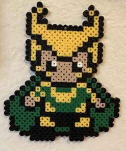 Perler Beads Fuse Beads for Crafts, 1000pcs, Red, 6.5 x 3.5 x 0.5 8 71MnZfW9jxL