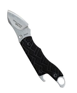 Kershaw Cinder Multi-Function Folding Pocketknife (1025); 1.4 Inch 3Cr13 Stonewashed Blade; Manual Opening; Liner Lock; Bottle Opener; Keychain Carry; Black Glass-Filled Nylon Handle; 0.9 oz 29 71MnegYBOaL